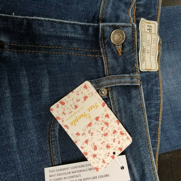 Free People Jeans Authentic Flare Destroyed Jeans - Picture 6 of 8